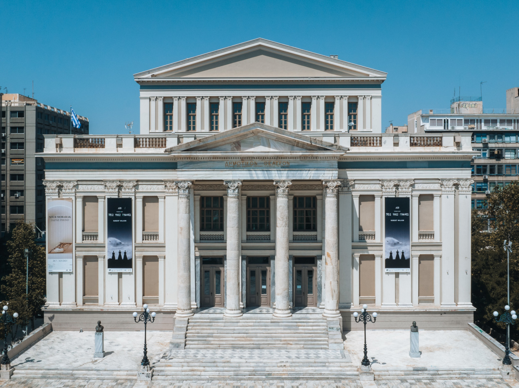 Obras en el teatro municipal